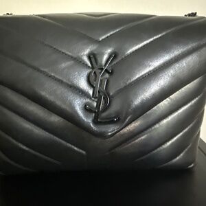 Saint Laurant Lou Lou Small YSL Shoulder bag in quilted leather